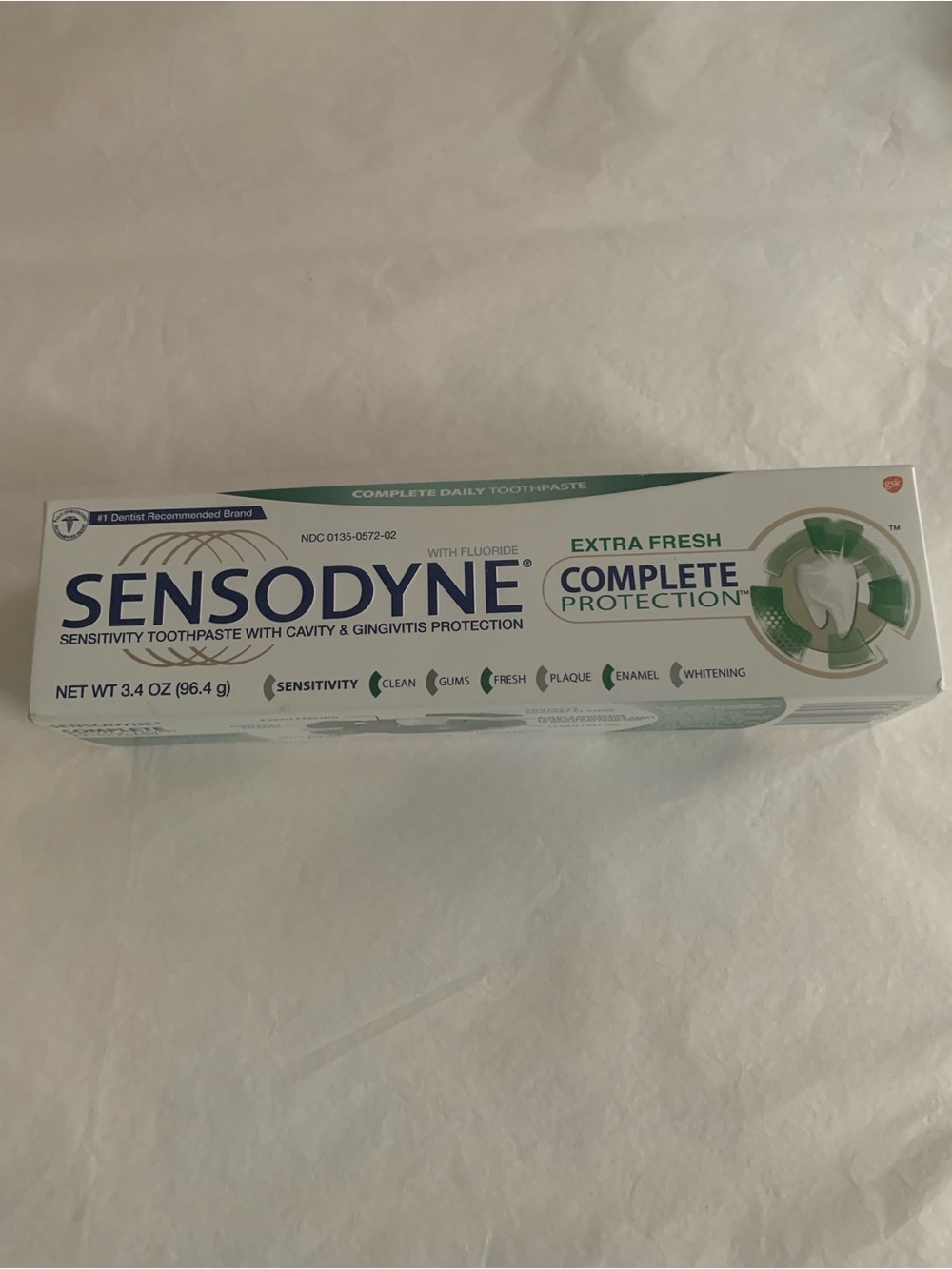 SENSODYNE Toothpaste and Blue Dental Floss Bundle - Picture 3 of 8